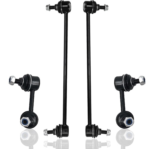 Sway Bar Links K750604 K750605 Replacement For Front Rear Stabilizer Sway Bar End Link Kits Compatible With 2013-2019 Acura ILX 2012-2015 Honda Civic - 4PCS K750125 K750126